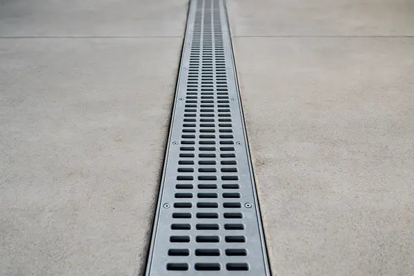 a brand new french drain from EZ French Drain Installation in Dallas, TX - Dallas TX